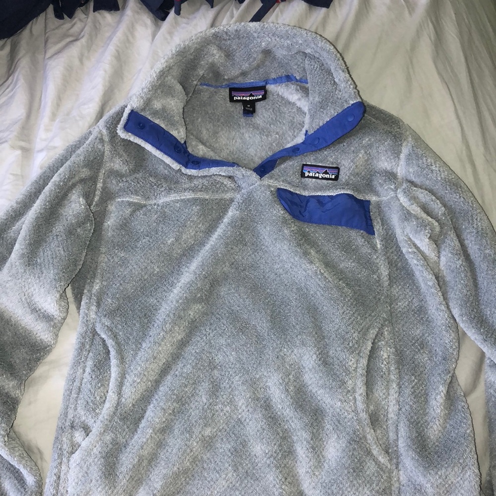 PATAGONIA SNAP blueish purple and gray